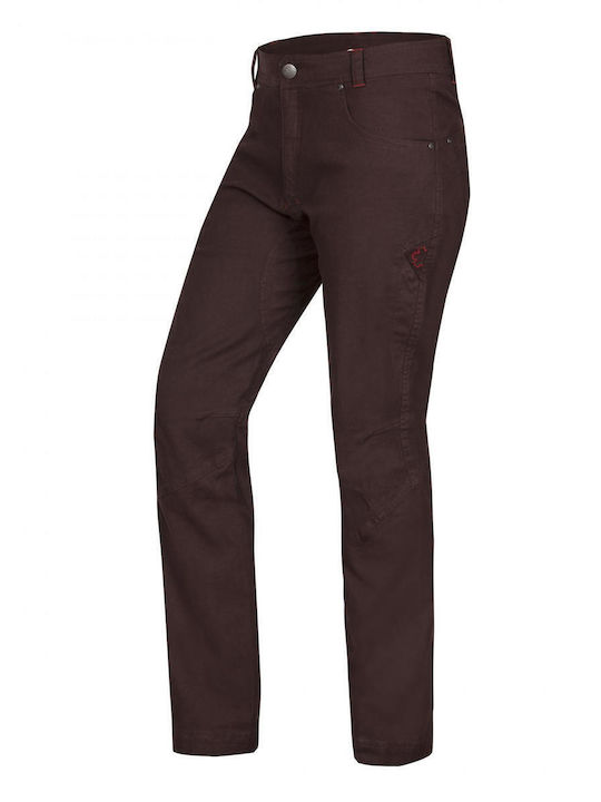 Ocun Cronos Men's Climbing Long Trousers Brown