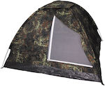 MFH BW Camo Camping Tent Igloo Khaki for 3 People 210x210x130cm