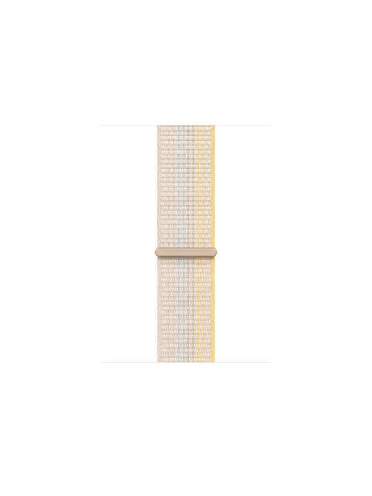 Apple Sport Loop Λουράκι Υφασμάτινο Starlight (...