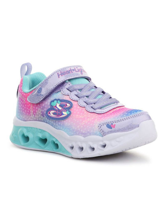 Skechers Παιδικά Sneakers Flutter Heart για Κορίτσι Πολύχρωμα