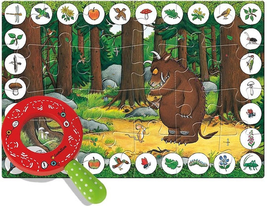 Lemnos Puzzle pentru Copii Gruffalo pentru 3+ ani+ Ani 24buc Ludattica