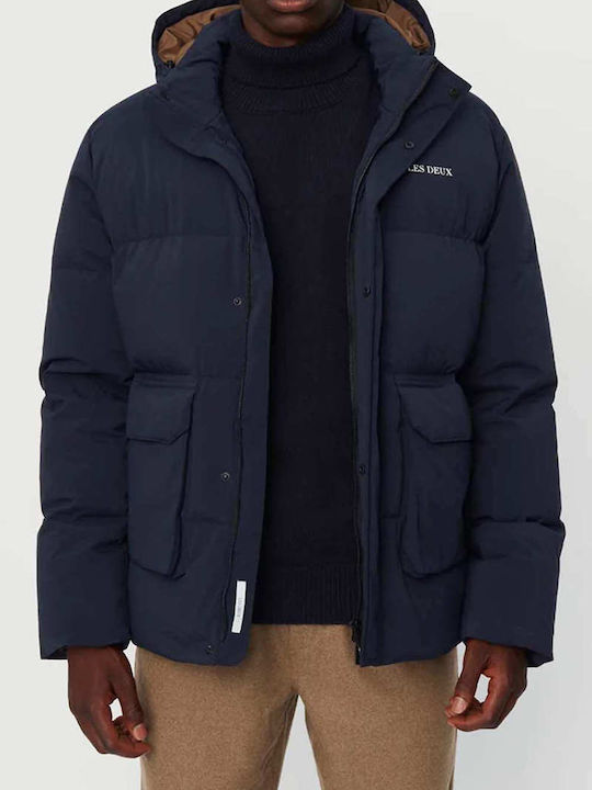 Les Deux Μπουφάν Puffer Navy Μπλε
