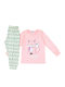 Evita Kids' Pajamas Winter Pink