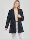 Damen Night Sky Kurzmantel mit Knöpfen