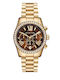 Michael Kors Lexington Men's Watch 38mm Battery with Gold Metal Bracelet