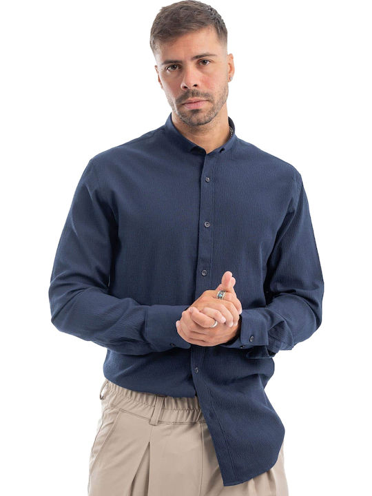 Vittorio Artist 800-2223-019 Shirt Slim-Fit Navy Blue