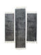 Balsan Soft Σετ Shaggy Χαλιά Κρεβατοκάμαρας Anthracite 3τμχ