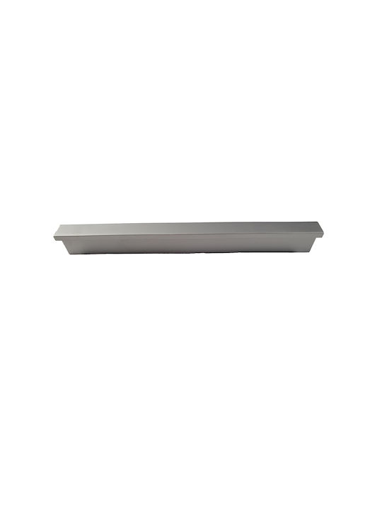 GTC Metallic Furniture Handle 285 Silver 200mm (Hole Centers 160mm)