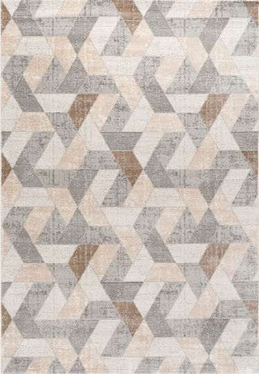 Balsan Σετ Μοντέρνα Χαλιά Κρεβατοκάμαρας Estia Light Grey / Cream 3τμχ