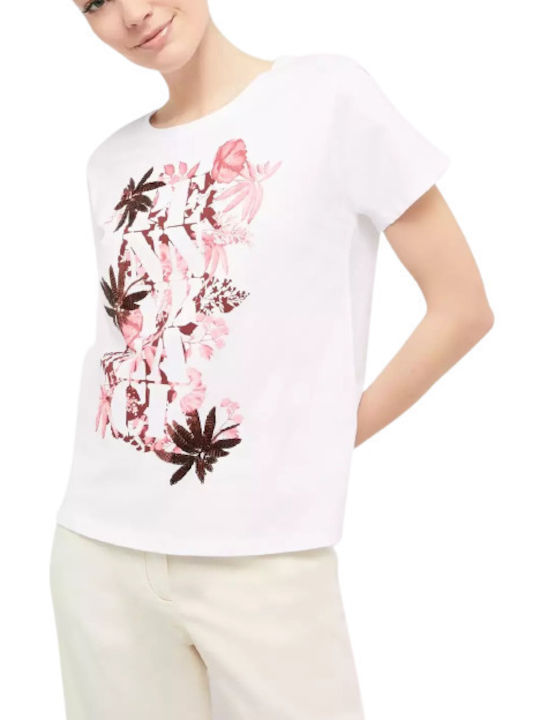 PENNYBLACK LEONESSA T-SHIRT WHITE.PNK_STMP Women's