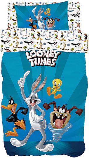 Beauty Home Single Set Looney Tunes Pink 160x240cm