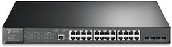 TP-LINK TL-SG3428MP V4 Managed L2 PoE+ Switch with 24 Gigabit (1Gbps) Ethernet Ports and 4 SFP Ports