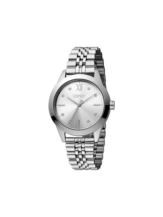 Esprit Uhr mit Silber Metallarmband