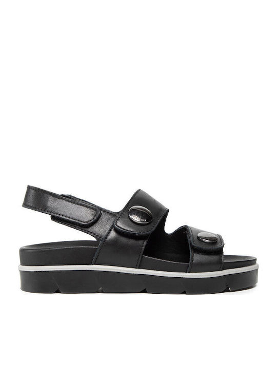 Anatomic Women's Leather Platform Shoes Black