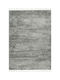 Balsan Silky Σετ Shaggy Χαλιά Κρεβατοκάμαρας Βαμβακερά D.grey 3τμχ