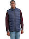 Sleeveless Jacket Puffer Navy Blue