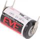 EVE Energy ER14250/PFR Lithium-Batterie 1/2 AA 3.6V Industrielle Li-SOCl2 Nicht für das Laden 1 Stück