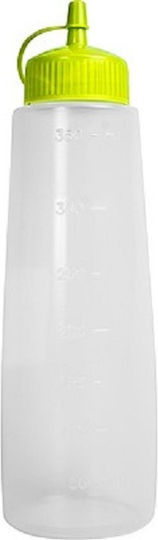 Hega Hogar Kitchen Squeeze Transparent Bottle 350ml