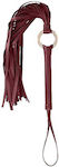 Shots Ouch Halo Flogger Burgundy