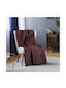 Beauty Home Διακοσμητική Μαξιλαροθήκη Μπορντό 40x40εκ.