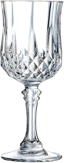 Cristal Paris Longchamp Set of Glasses for Red Wine made of Glass Stemmed 60ml 6pcs