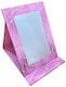 W7 Cosmetics Καθρέπτης Μακιγιάζ Τσάντας Foldable Makeup Mirror Μωβ