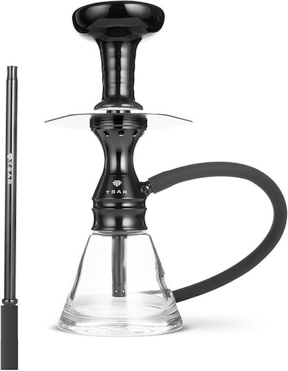 Hookah Наргиле Tsar Nitro Nx Еднопосочен Черен 33см