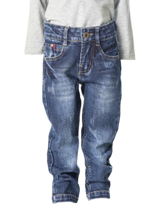 Joyce Kids Denim Trousers Blue