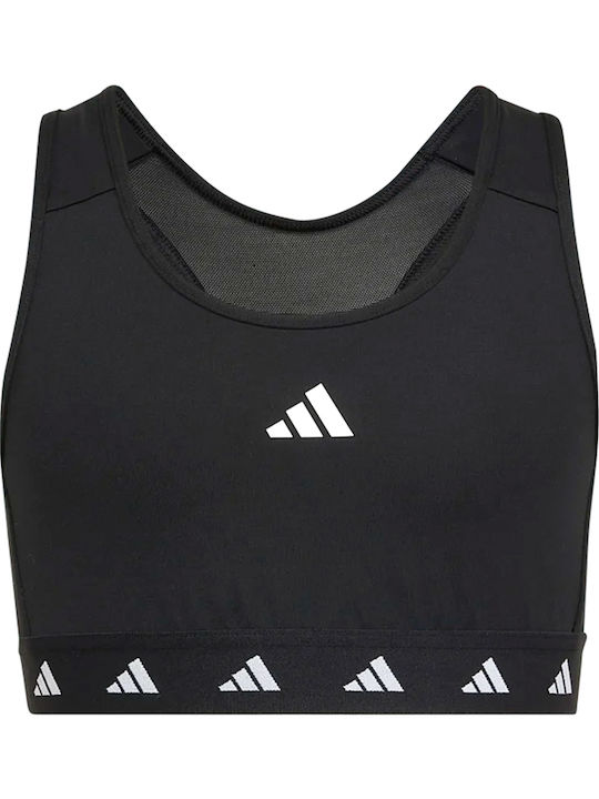 adidas AEROREADY Techfit Bustieră pentru copii Fără mâneci Negru