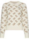 Tommy Hilfiger Women's Long Sleeve Sweater Woolen Beige