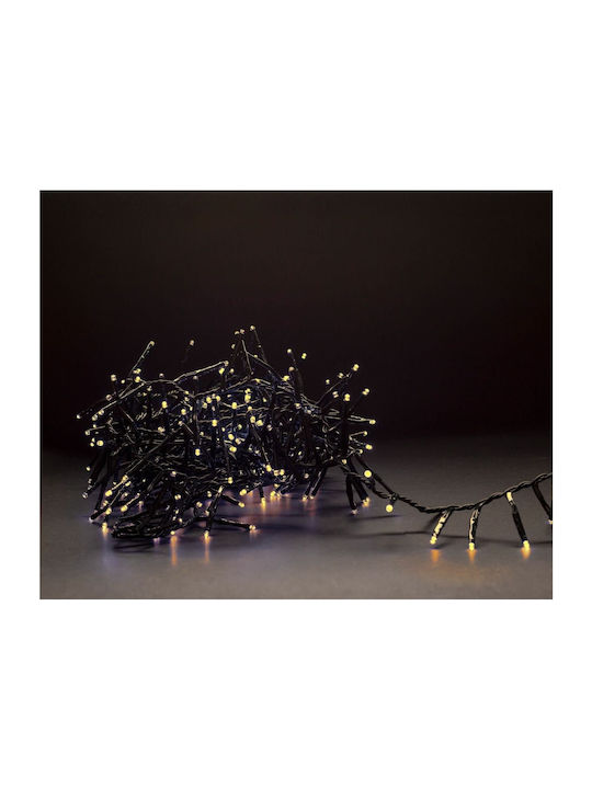400 Lights LED 8m. Warm White in String 1pcs