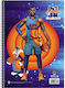 Salko Paper Caiet Școlar Spirală Cu Dungi A4 240 Foi De Hârtie 4 Separatoare Space Jam (Desene Și Modele Diverse)