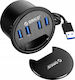 Orico USB Хъб 4 Порта USB 3.0 с Връзка USB-A