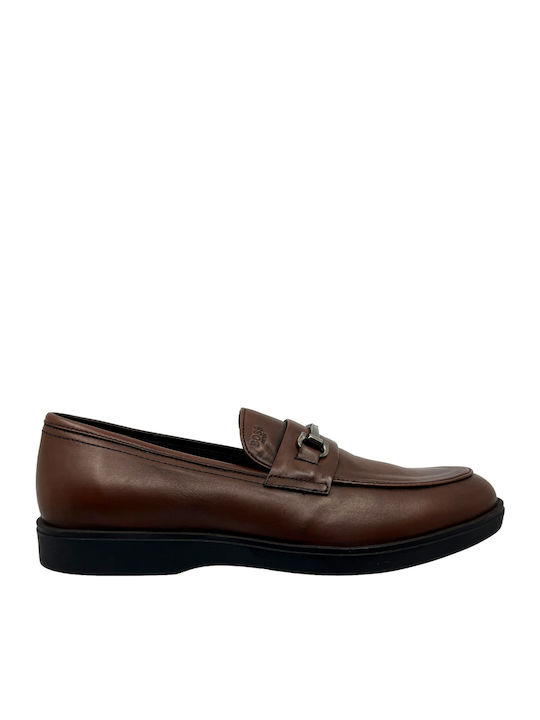 Men's Leather Loafers Brown