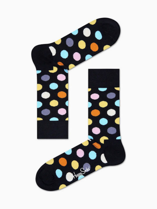 Happy Socks Big Dot Ανδρικές Κάλτσες με Σχέδια Multi