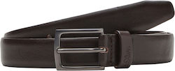 S.Oliver Men's Artificial Leather Belt Brown