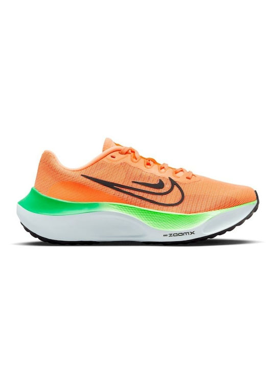 Nike Zoom Fly 5 Γυναικεία Αθλητικά Παπούτσια Running Πορτοκαλί