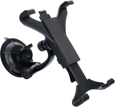 Mobile Phone Holder and Tablet Car TC-03 4"-13" with Adjustable Hooks Black