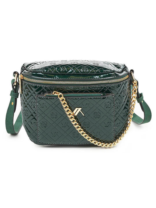 Verde Magazin online pentru femei Piele Bum Bag pentru Talie Verde