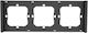 Sonoff Switchman M5 Πλαίσιο Διακόπτη 3 Θέσεων σε Μαύρο Χρώμα