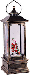 SP Souliotis Christmas Bronze Battery Lantern 29x10.5cm