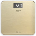 Izzy IZ-7008 Digital Badezimmerwaage in Gold Farbe