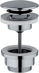 Italian Chrome Pressed Sink Valve