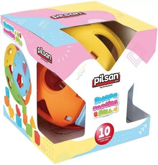 Pilsan Shape Sorting Toy Game with Shapes for 12++ Months