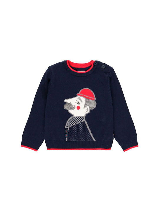 Boboli Kids Sweater Long Sleeve Blue