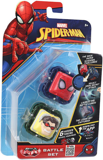 Battle Cubes Octopus vs Glow Spiderman για 5+ Ετών (Διάφορα Σχέδια)