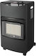 IQ Gas Heater 4200W Black 43x37x74cm