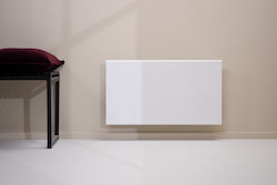 Adax Neo Compact H 25 KWT White Convector Wall Heater 2500W with Electronic Thermostat, Wi-Fi Connected 117x42cm