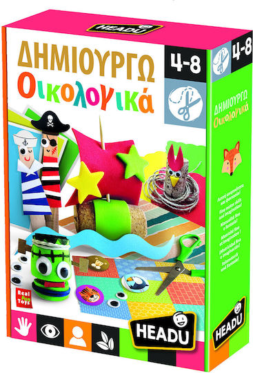 Headu Papierschneiden Ich kreiere Ökologisch für Kinder 8+ Jahre+ Jahre