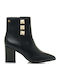 Women's Ankle Boots with Medium Heel Black